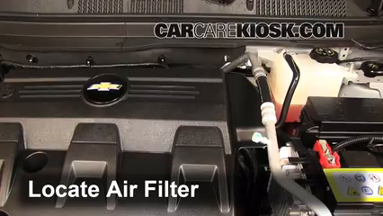 2012 Chevrolet Captiva Sport LTZ 3.0L V6 FlexFuel Filtro de aire (motor) Cambio